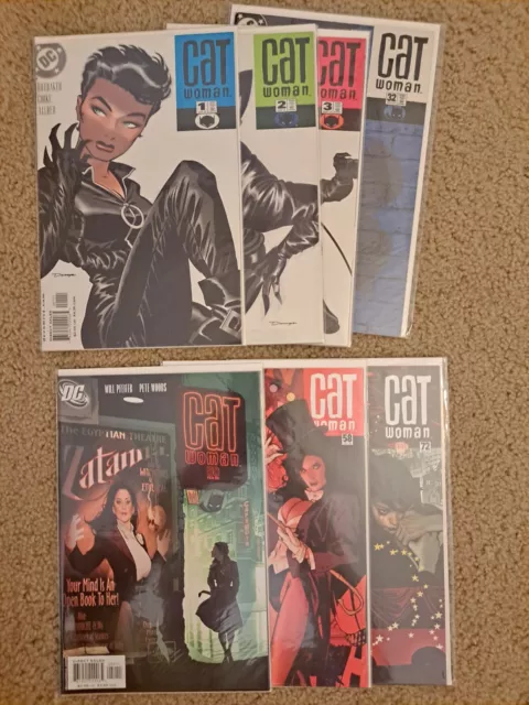 Catwoman (vol. 3, 2002) #1 2 3 32 50 58 72 Adam Hughes Covers NM-/NM