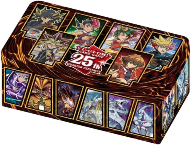 YuGiOh! 25th Anniversary Tin Dueling Heroes Mega Tin Box 2023 Deutsch NEU & OVP