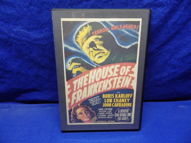 Classic Horror DVD: Universal "House Of Frankenstein" (1944)