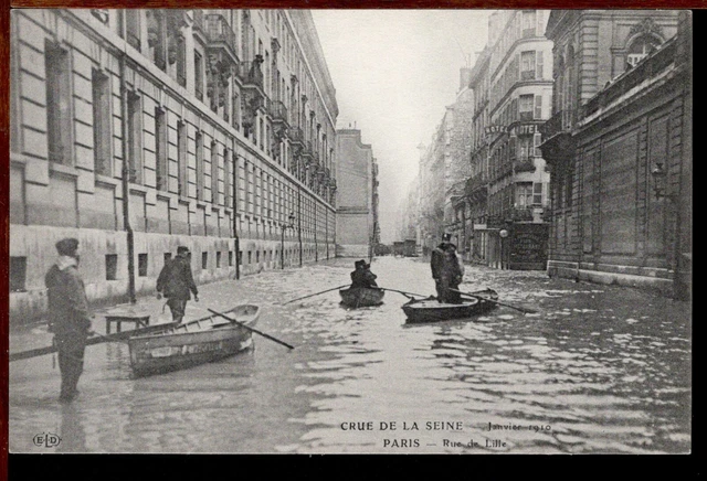 CPA - 75 - PARIS - CRUE de la Seine - Rue de Lille
