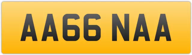 Anna Ana Anabel An Ann Annas Ans Private Registration Car Number Plate Aa66 Naa