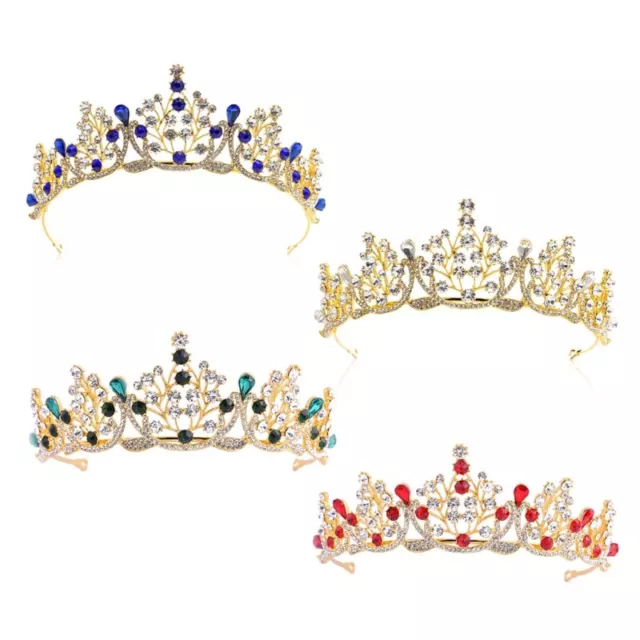 Bride Crown Wedding Headband Vintage Jewelry Tiara Luxury Princess Bridal Queen