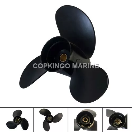 Boat Propeller for Mercury Tohatsu Nissan Parsun Outboard 8HP-9.8HP 12 tooth