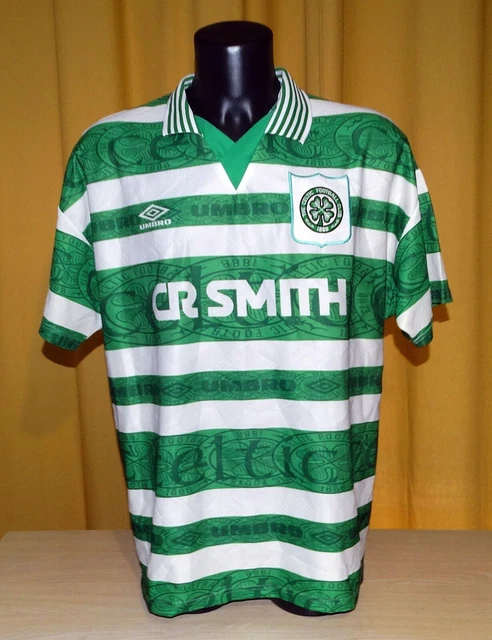 MAGLIA CALCIO VINTAGE Shirt CELTIC Umbro 1996 1997 CR SMITH Large EUR 179,90 - ES
