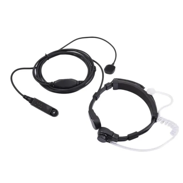 Acoustic Tube Throat Vibration Mic Headset For Baofeng UV-9R Plus BF-9700 GT-3WP