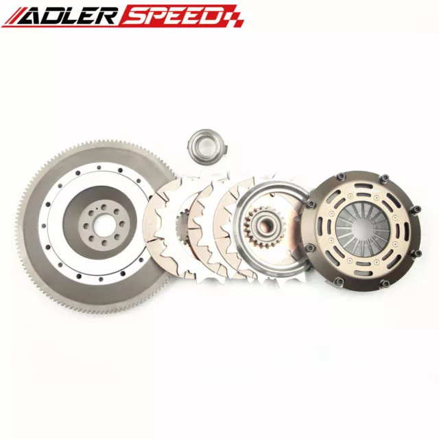ADLERSPEED Clutch Triple Disk Kit For Nissan 350Z INFINITI G35 VQ35DE Standard