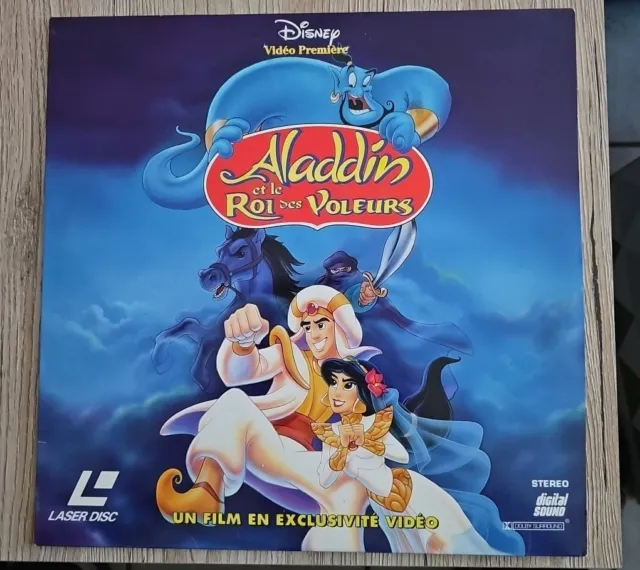 Laserdisc Disney Aladdin et le Roi Des Voleurs