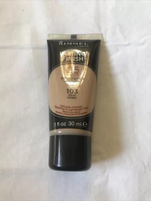 Rimmel Lasting Finish 25hr Foundation #103 True Ivory