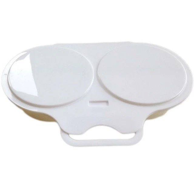 ❀Cocina de huevos doble taza microondas huevos perfectos. Utensilios de cocina Z1B1❀