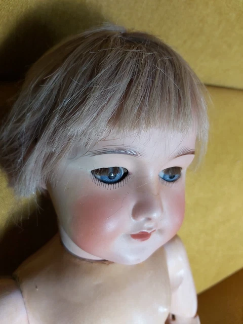 Ancienne Poupée UNIS France 301 Tête Porcelaine Jumeau - Corps N°10, 60cm