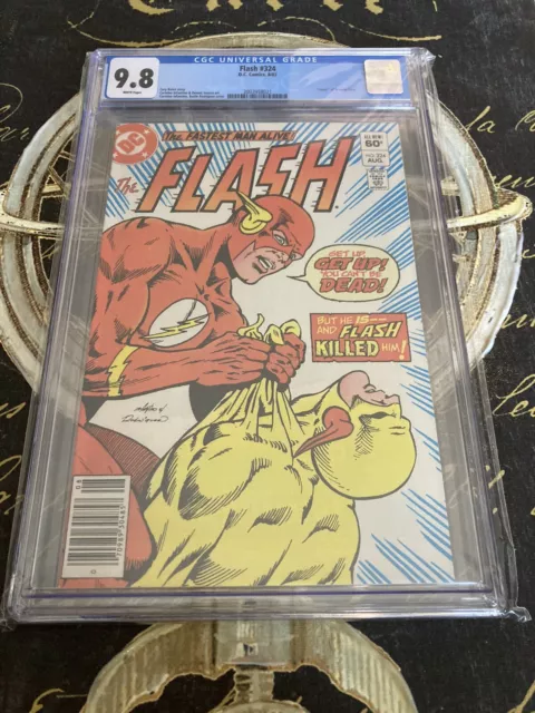 The Flash VOL 1 # 324 CGC 9.8 Death of Reverse Flash