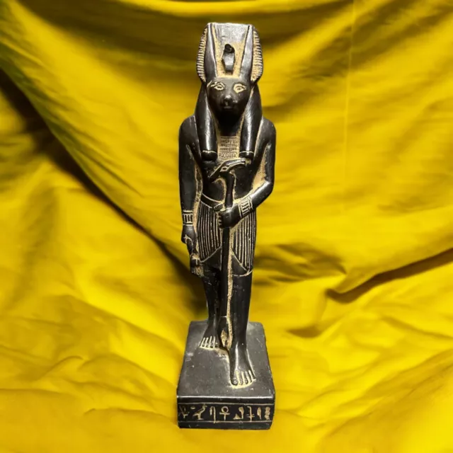 Ancient Egyptian Antiques Anubis Statue God of the Death Rare Pharaonic Egypt BC