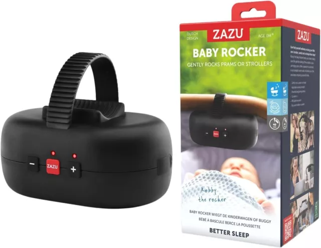 Robby Baby Cry Sensor Wippe automatische Kinderwagenwippe, verstellbare 40-Minuten-Timer