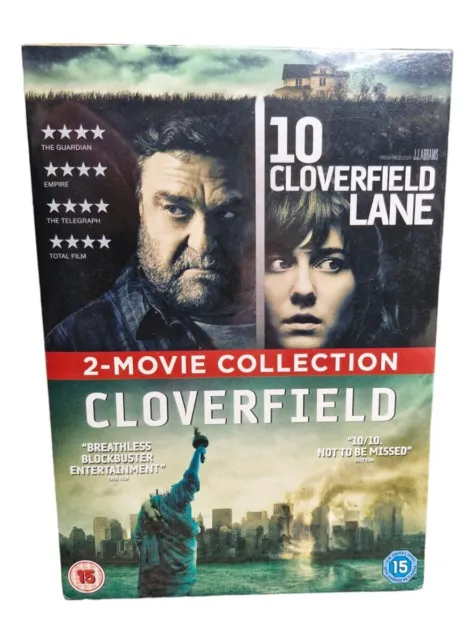 Cloverfield / 10 Cloverfield Lane NEW Double DVD Box Set