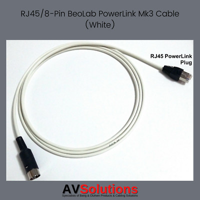 5m Kabel Powerlink - 2x Cinch Für Bang Olufsen An Nicht- Beo- Fremdverstärker - Foto 2