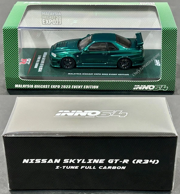 Modellino GB Fuji 1:64 Nissan Skyline GTR R34 Nismo Z-Tune – Pressofuso, Collezione