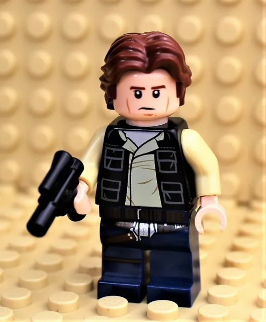 Lego ® Star Wars Figur Han Solo Mit Blaster Neu & Unbenutzt | Sw771 2