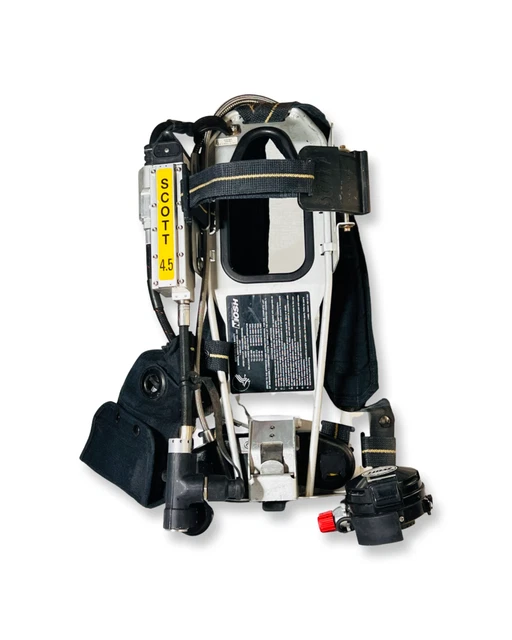 Scott 4.5 AP50 4500 psi SCBA 2002 Edition scba harness  w/ HUD's & RIT