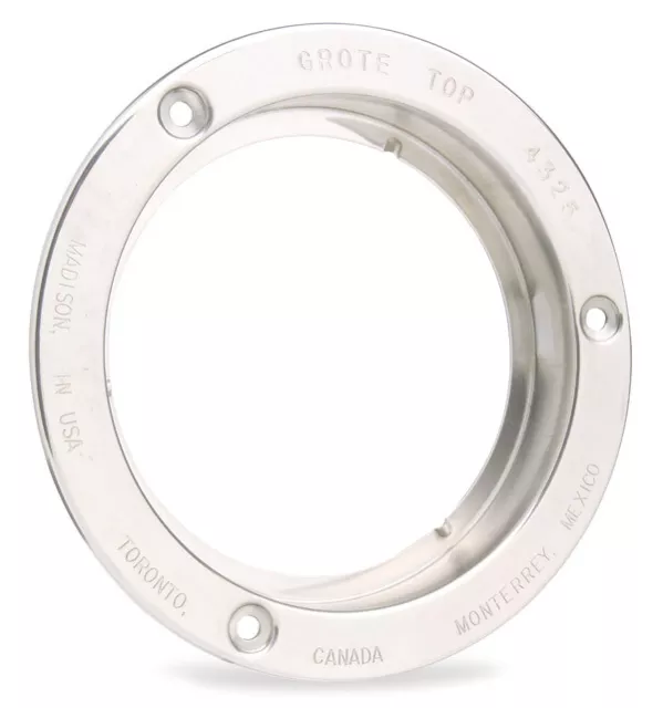 Grote 43253 Theft-Resistant Flange (For 4" Round Lights)