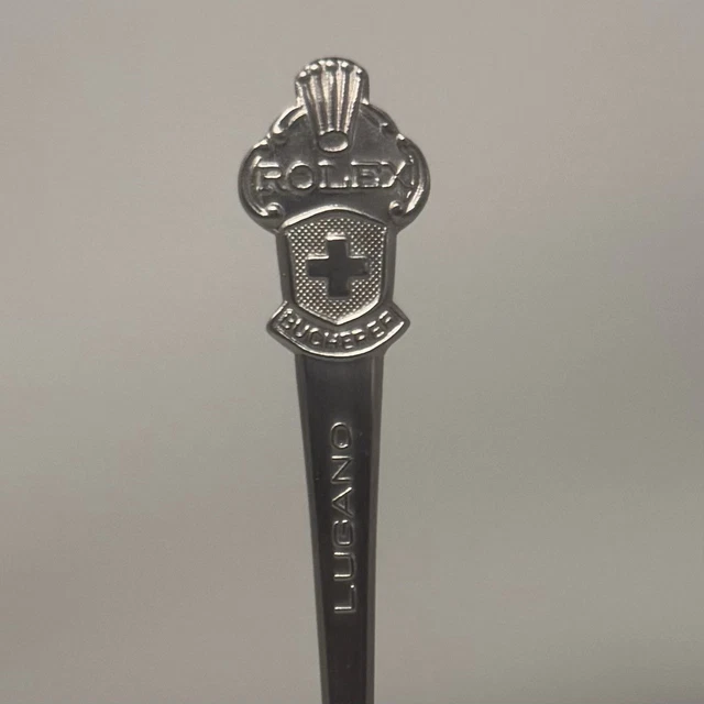 Rolex Bucherer of Switzerland (CB) Collectible Spoon Lugano Rare Vintage