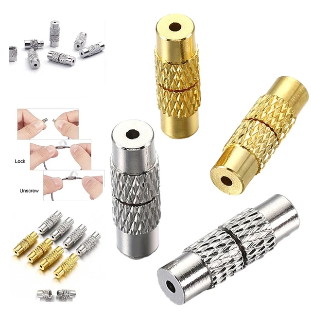 20pcs/set 3,8 Mm*13mm DIY Gold/Silberfarbe Kupfer Zubehör Brandneu Dauerhaft