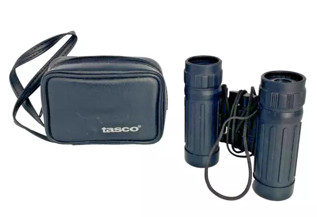 Tasco 8 x21 Compact Binoculars With Fully Coated Optics, Case & Belt Loop