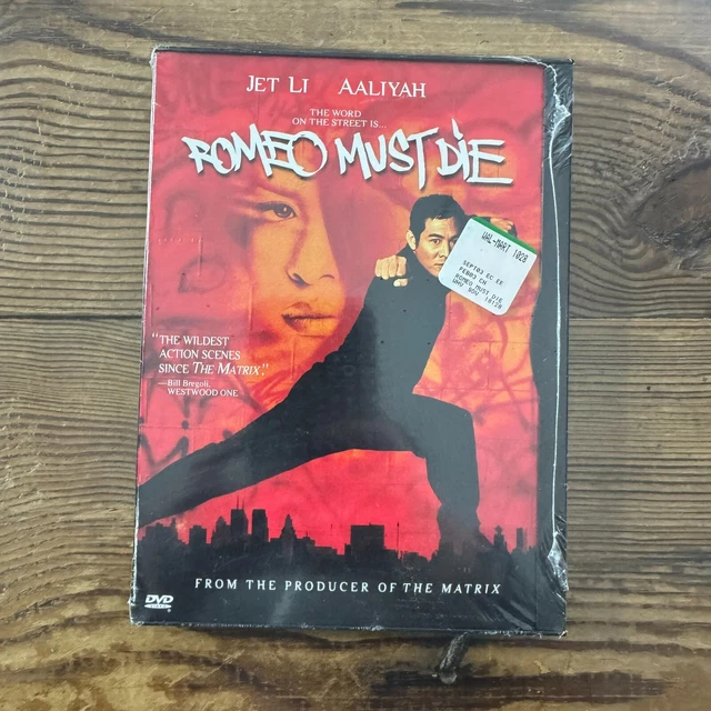 ROMEO MUST DIE (DVD, 2000) Jet Li, Aaliyah New Sealed EUR 5,19