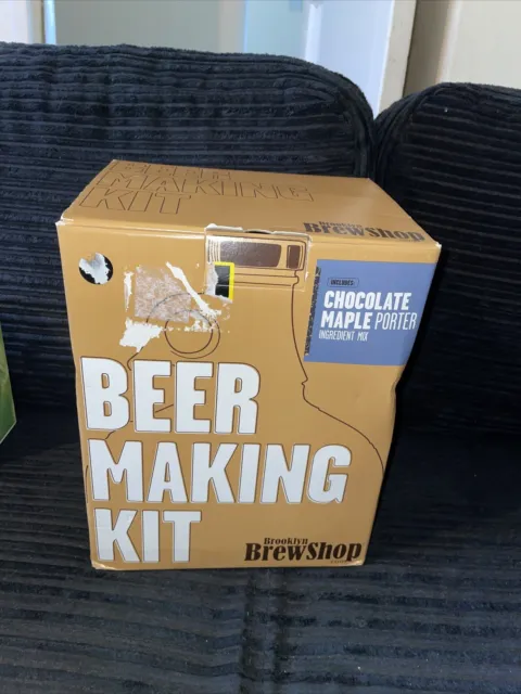 Kit de elaboración de cerveza Brooklyn BrewShop chocolate arce Porter NUEVO