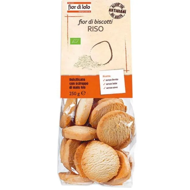 FIOR DI LOTO Fior of biscotti - rice cookies 250 g