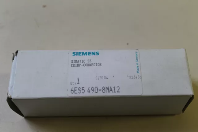 Siemens Simatic S5 6Es5 490-8Ma12 6Es54908Ma12 Neuf Emballage D'origine