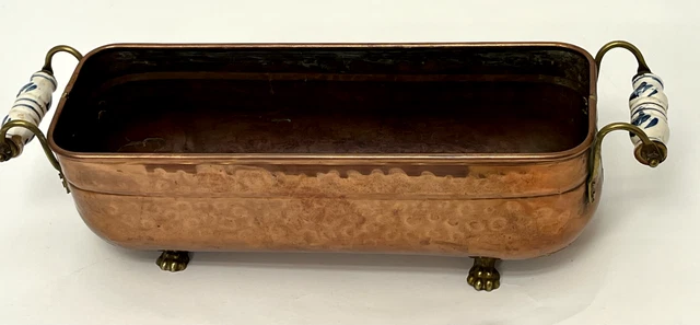 Ancienne cocotte ovale en fonte