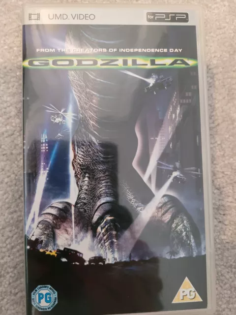 Godzilla UMD Movie for PSP in original case