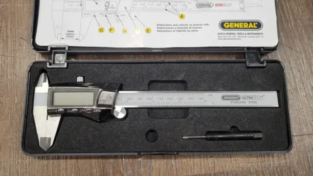 General Tools 147 6 Inch Stainless Steel Digital Caliper