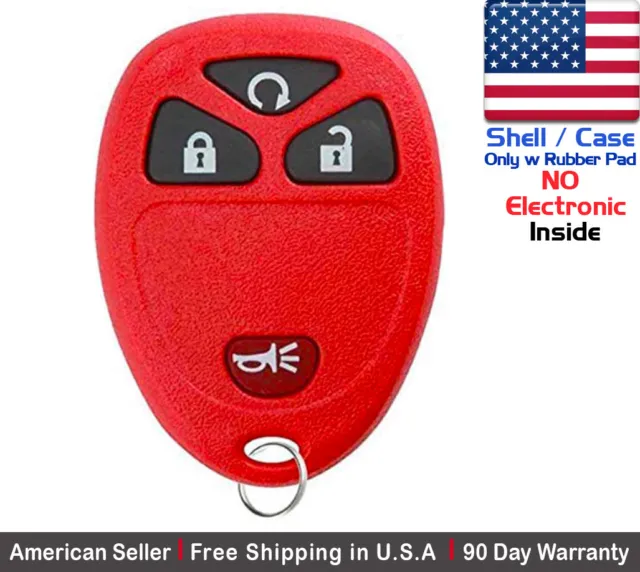 1x New Replacement Keyless Entry Remote Key Fob Case For Chevrolet GMC - Shell