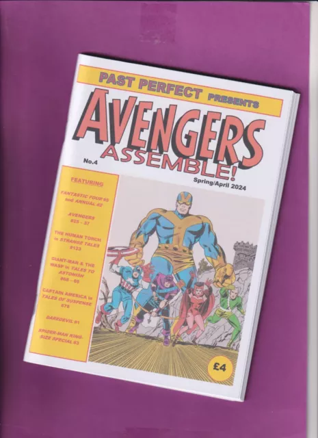 (904) Past Perfect AVENGERS ASSEMBLE! #4 DAREDEVIL TALES TO ASTONISH STRANGE