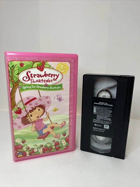 STRAWBERRY SHORTCAKE ANIMATED VHS Video Tape SPRING FOR STRAWBERRY ...