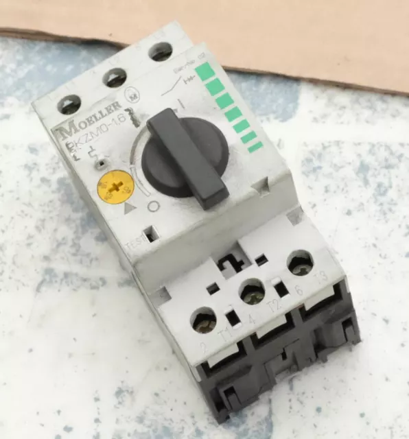 Moeller (Eaton)  Disjoncteur triphasé magnétothermique PKZM0-1,6 réglable