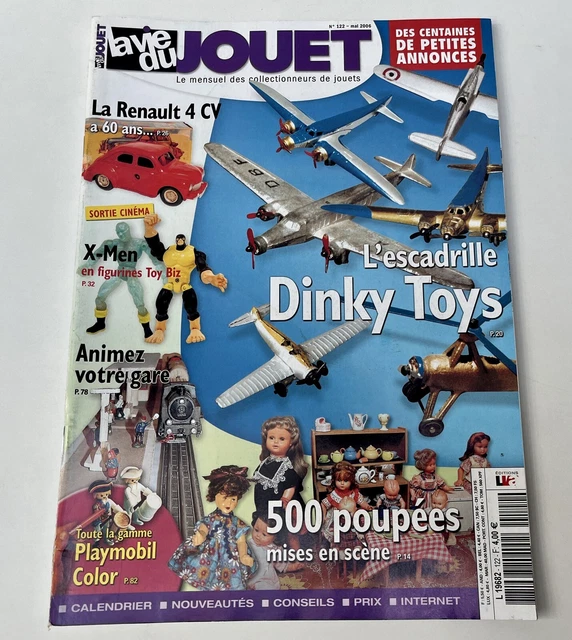 La Vie du Jouet 122 - Escadrille Dinky Toys, X-men, Playmobil Color… 2006 - TBE