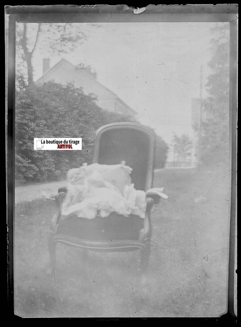 Plaque De Verre Photo Ancienne Négatif 9x12 Cm - Scène De Vie Moselle Vin - Vers 1900
