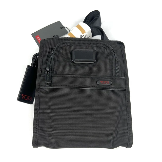 TUMI Gen 4.3 Core Pocket Bag Small Black Ballistic Nylon 3