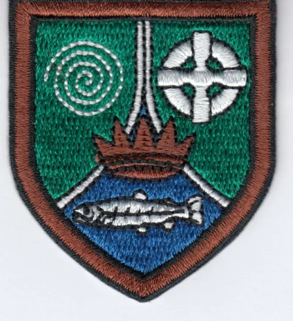 Touch Fastener Patch Meath County Arms Ireland Contae Na Mí , Province Leinster