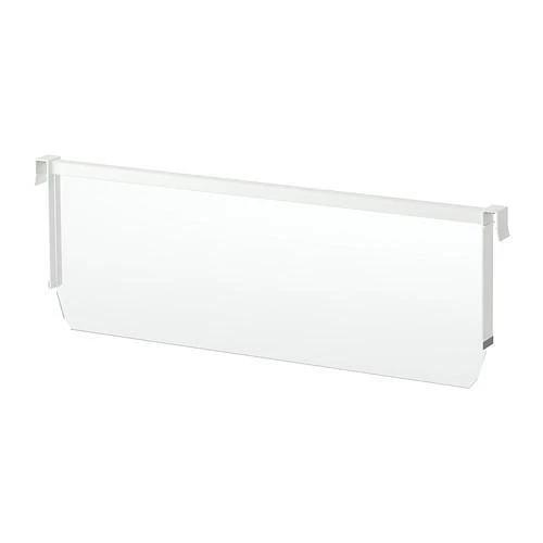 Ikea MAXIMERA split d / cajón alto blanco / transparente 60cm
