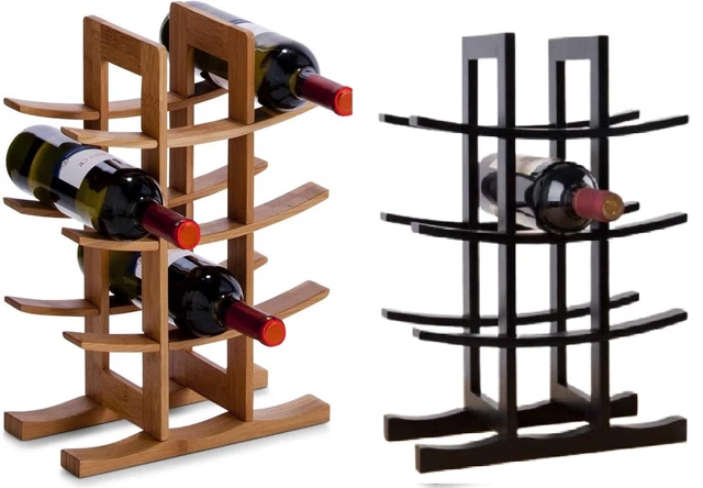 WEINREGAL FLASCHENREGAL FLASCHENSTNDER Weinstnder Holz Cactus medium, B-W  EUR 126,41 - PicClick DE