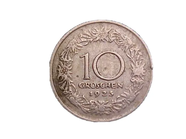 1925 Austria 10 Groschen KM# 2838 - Very Nice Circ Collector Coin!-c1002xdx