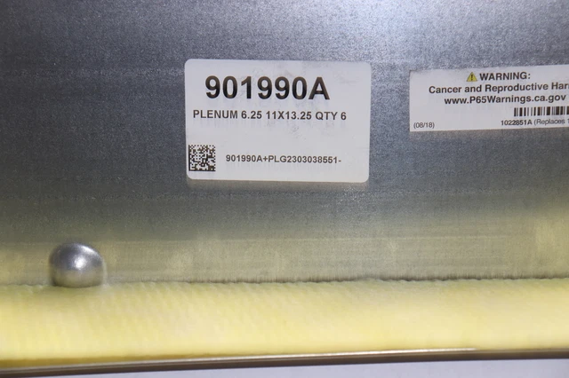 Plenum Connector 11.25" x 13.50" x 6.25" 901990A
