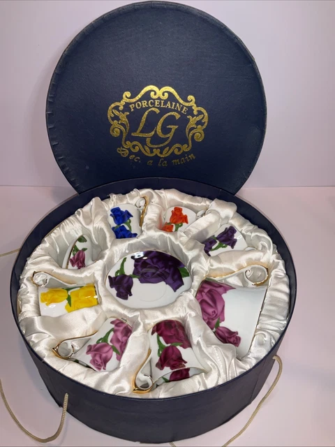 Lg Porcelaine Dec A La Main FOR SALE! - PicClick UK