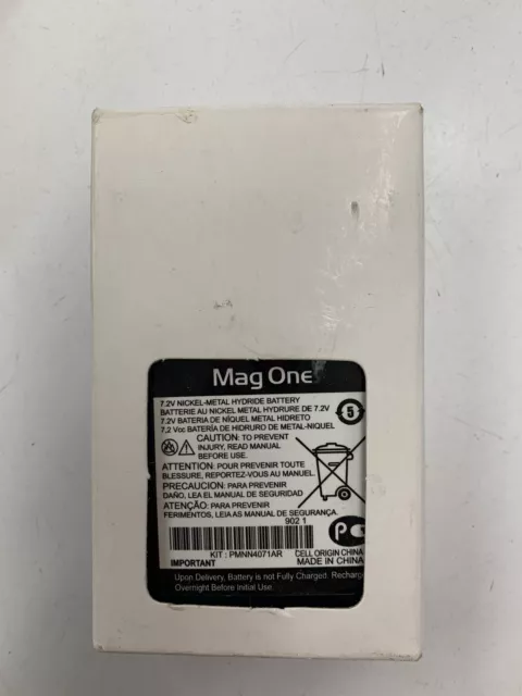 NEW! MAG ONE PMNN4071AR LITHIUM METAL HYDRIDE BATTERY BPR40 for Motorola Radios
