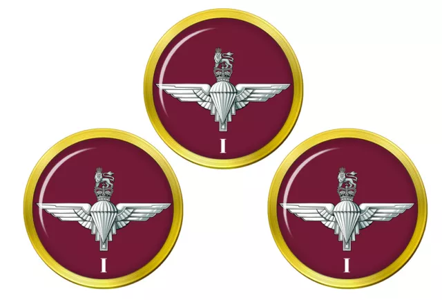 1st Battalion Paracaídas Regimiento, Ejército Británico Pelota Golf Marcadores