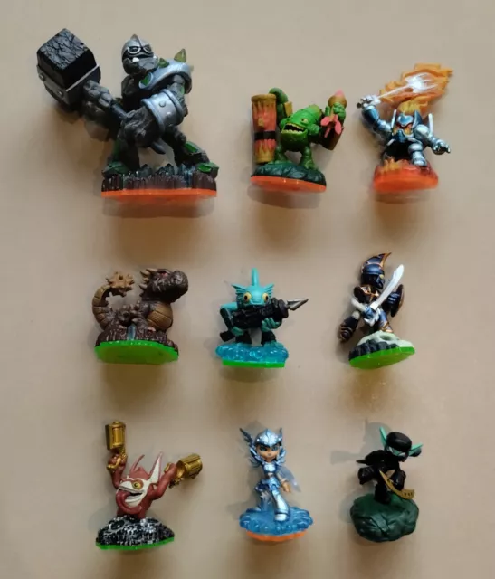 Lot de 9 Figurines Skylanders Swap Force Giants Spyro's Adventure