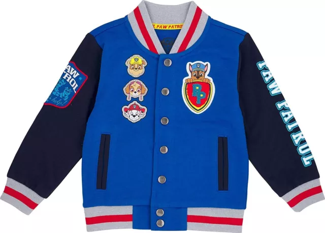 Paw Patrol Jacket with Chest Patch and Short Sleeve T-Shirt Combo 2